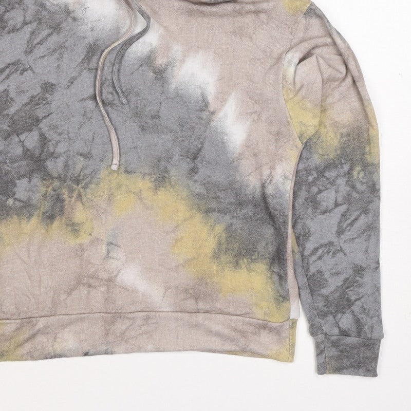 New Look Women’s Multicoloured Tie Dye Hoodie UK 8 Pullover