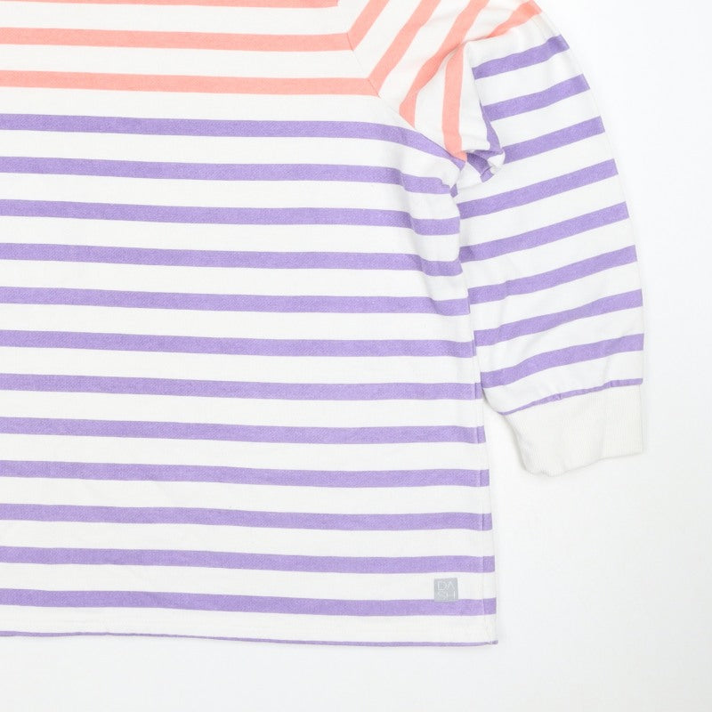 Dash Women’s Multicoloured Stripe Pullover Sweatshirt UK 24