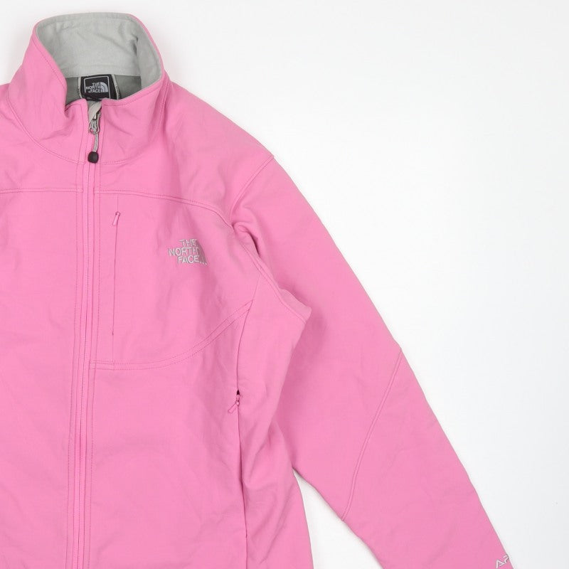 The North Face Women Pink M Apex Soft Shell Full Zip Jacket