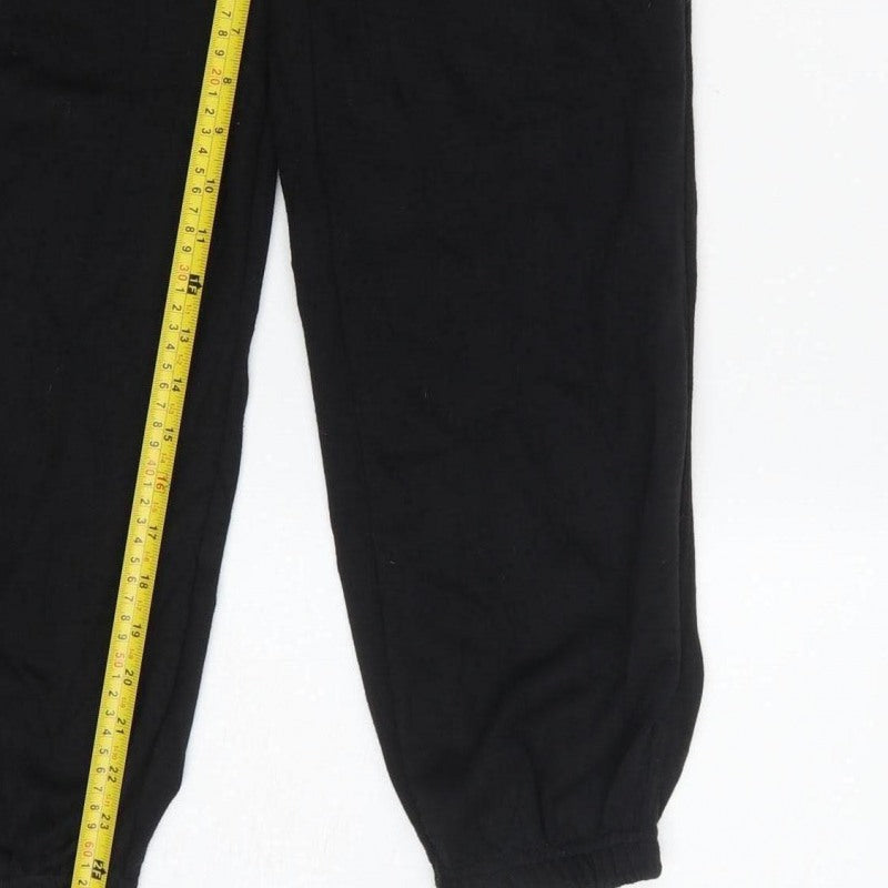 Slazenger Boys Black Jogger Trousers Age 13 Years Elastic Waist