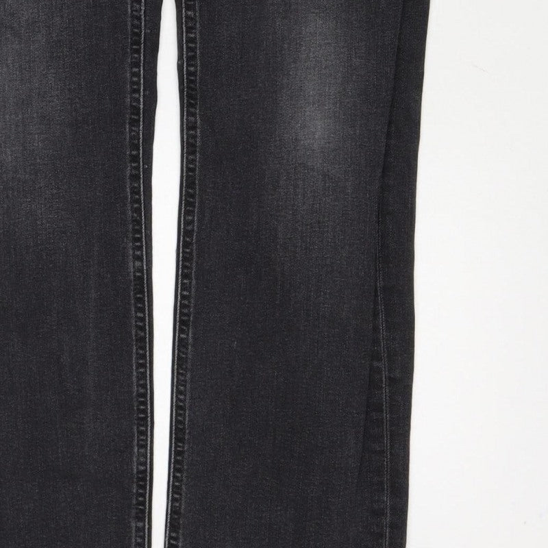 River Island Women Black UK 8 Skinny Stretch Denim Jeans