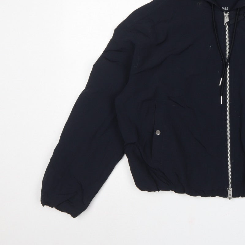Marks & Spencer Women’s Navy S Stormwear Hooded Puffer Jacket