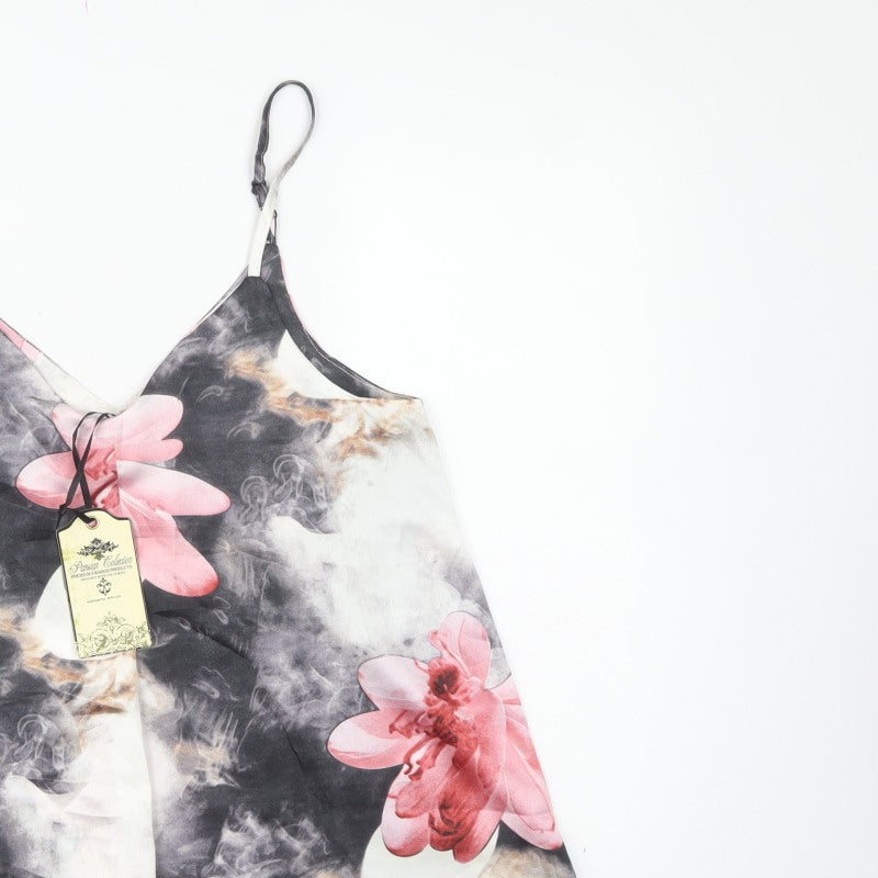 Parisian Women’s Multicoloured UK 10 Floral Chiffon Camisole Top