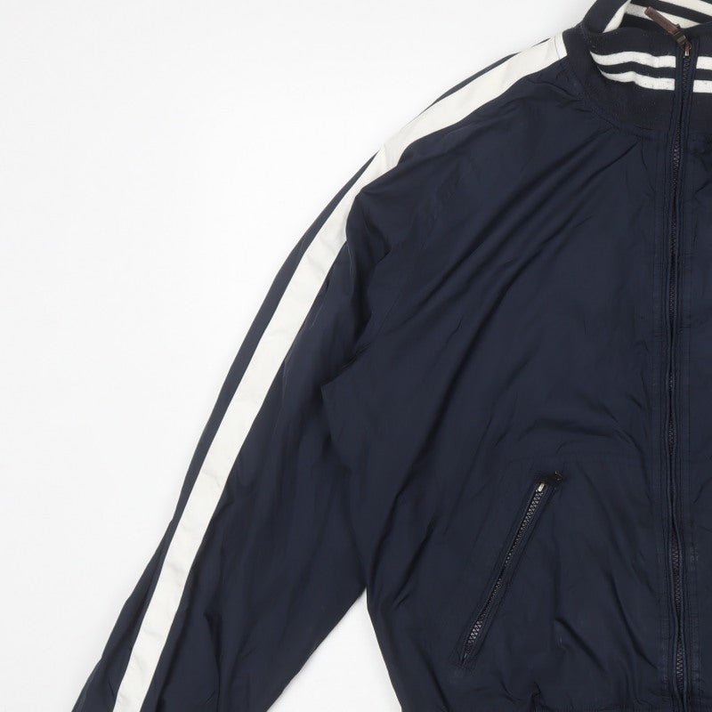 Polo Ralph Lauren Men’s Blue L Varsity Jacket Full Zip Logo