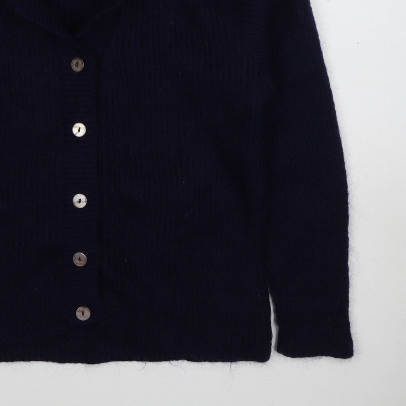 Edinburgh Collection Women’s Navy Alpaca Blend Cardigan Size S