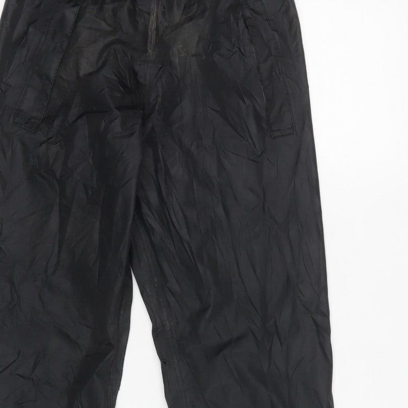 Regatta Professional Boys Black 9-10 Years Windbreaker Trousers
