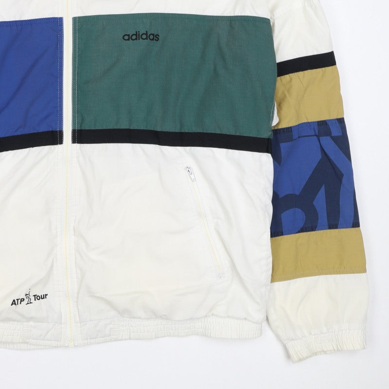 Adidas Men’s L Multicolour 90s ATP Tour Windbreaker Jacket