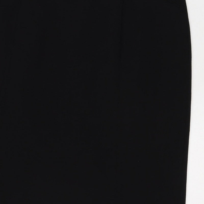 Precis Women Black UK 12 Sleeveless Knee Length Sheath Dress