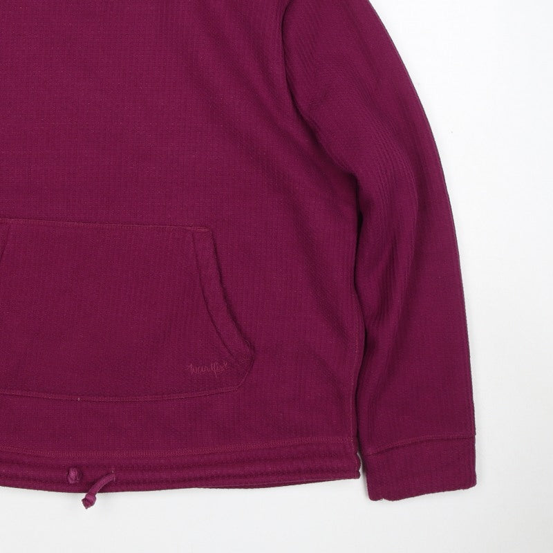 Weird Fish Women’s Purple Size 16 Lined Fleece Pullover Sweatshirt