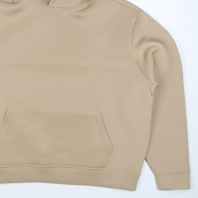 Manière De Voir Men’s Beige M Pullover Hooded Stretch Hoodie