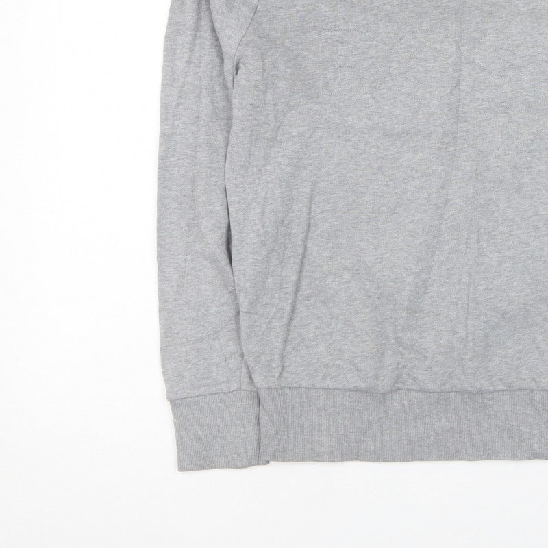 BOSS Men’s Grey Size S Crew Neck Pullover Sweatshirt