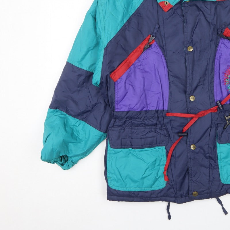 Rodeo Boys Multicoloured 12 Years Vintage Colourblock Ski Jacket