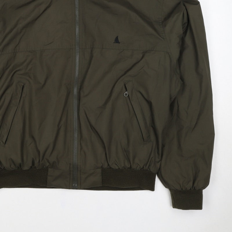 Musto Men’s Green L Bomber Jacket Full Zip Lined Outdoor