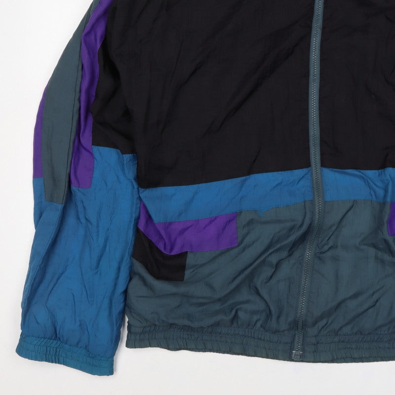 Mylay Sport Men’s L Multicoloured 90s Windbreaker Full Zip Jacket