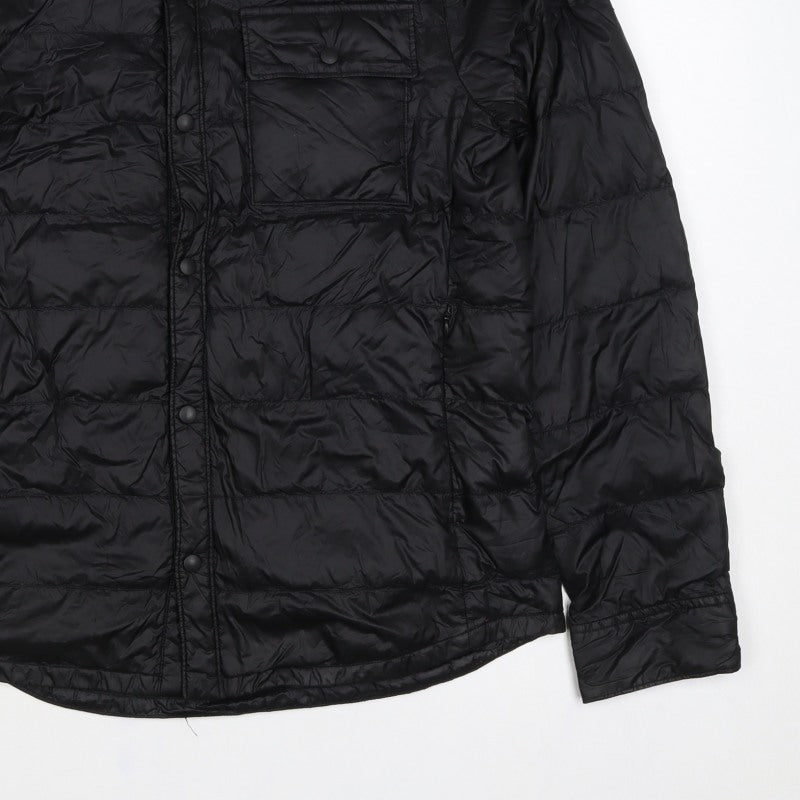 Uniqlo Women Black S Lightweight Down Puffer Jacket Quilted