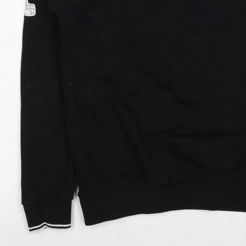 Primark Mens Black XS Raiders NFL Graphic Print Crew Sweatshirt