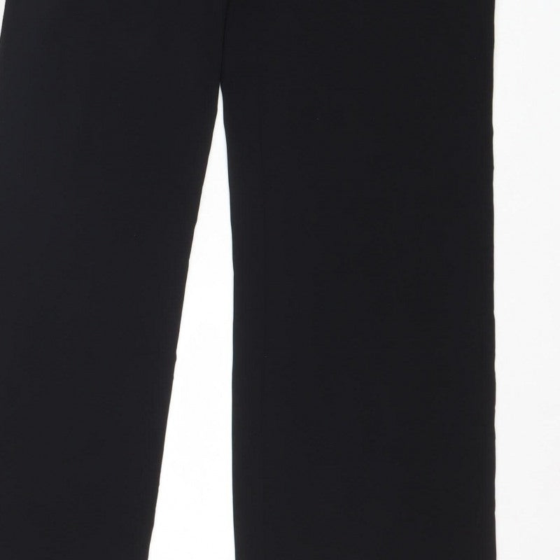 Zara Basic Women’s Black Side Stripe Jogger Trousers Size S