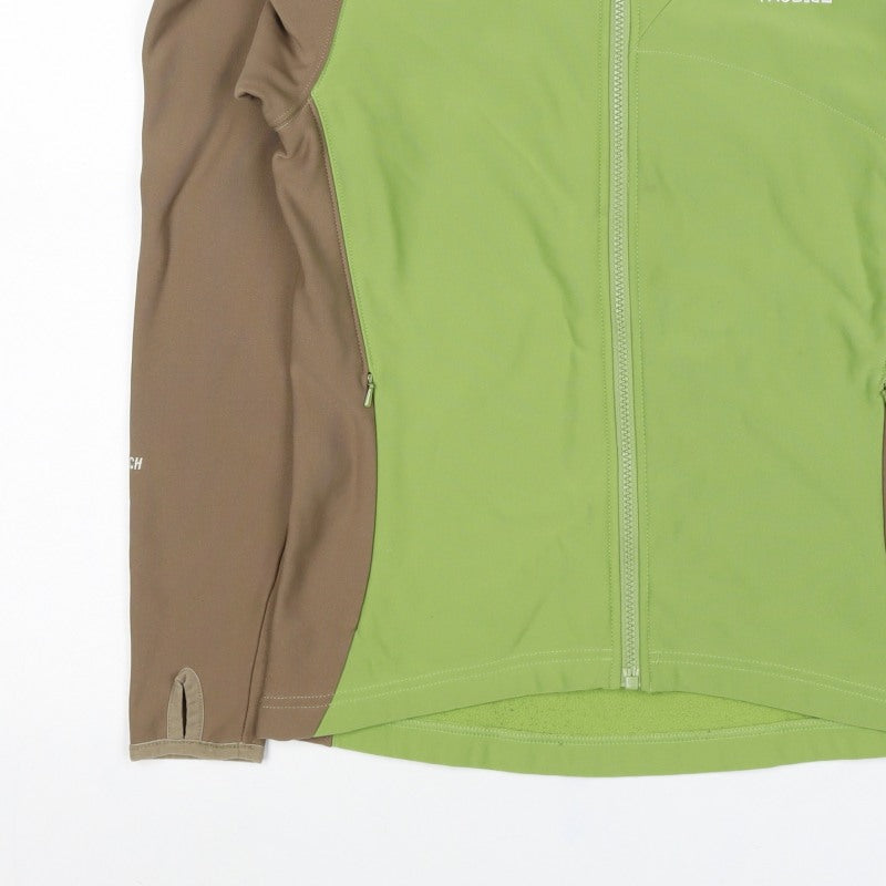 The North Face Women’s S Green Brown Flight Series Softshell Jacket
