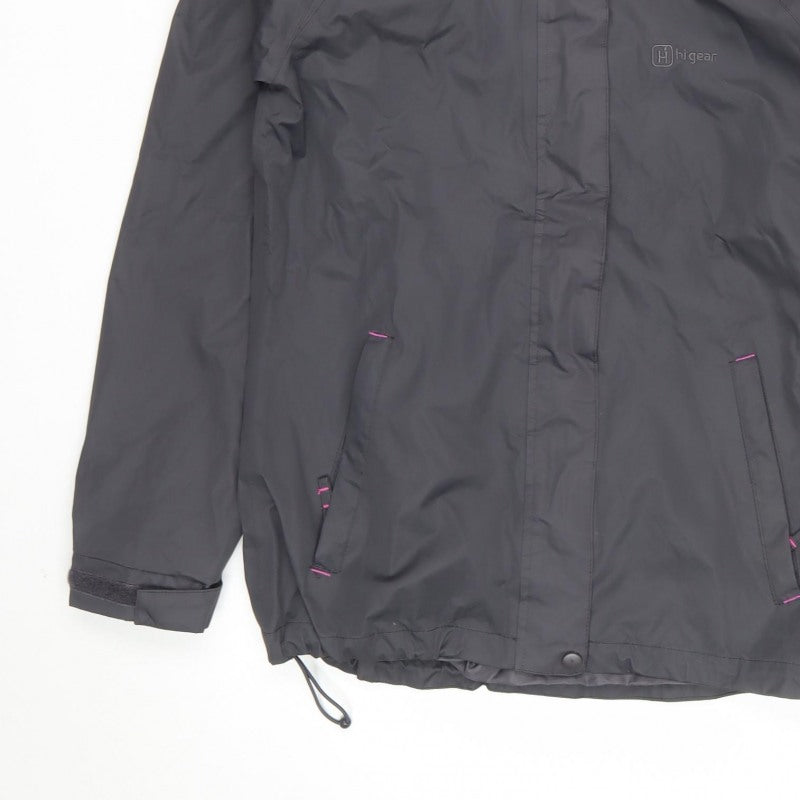 Hi Gear Women’s Black Size 8 Hooded Ski Jacket