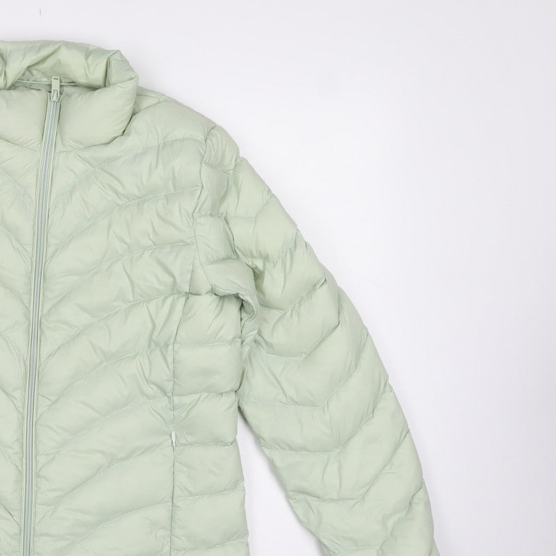 M&S Women’s Light Mint Green UK 12 Quilted Down Puffer Jacket