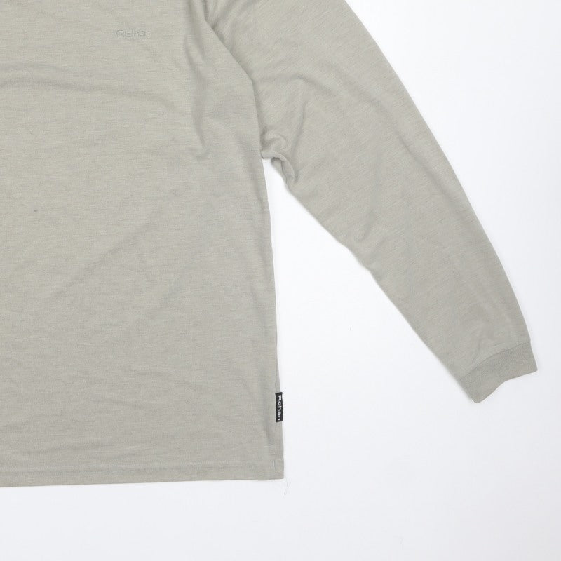 Rohan Men’s Grey M Long Sleeve Crew Neck Logo T-Shirt