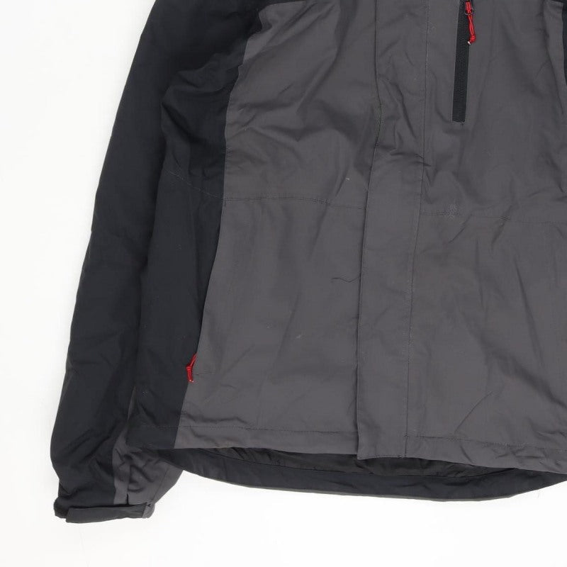 Peter Storm Women’s Black Grey M Hooded Outdoor Jacket Full Zip
