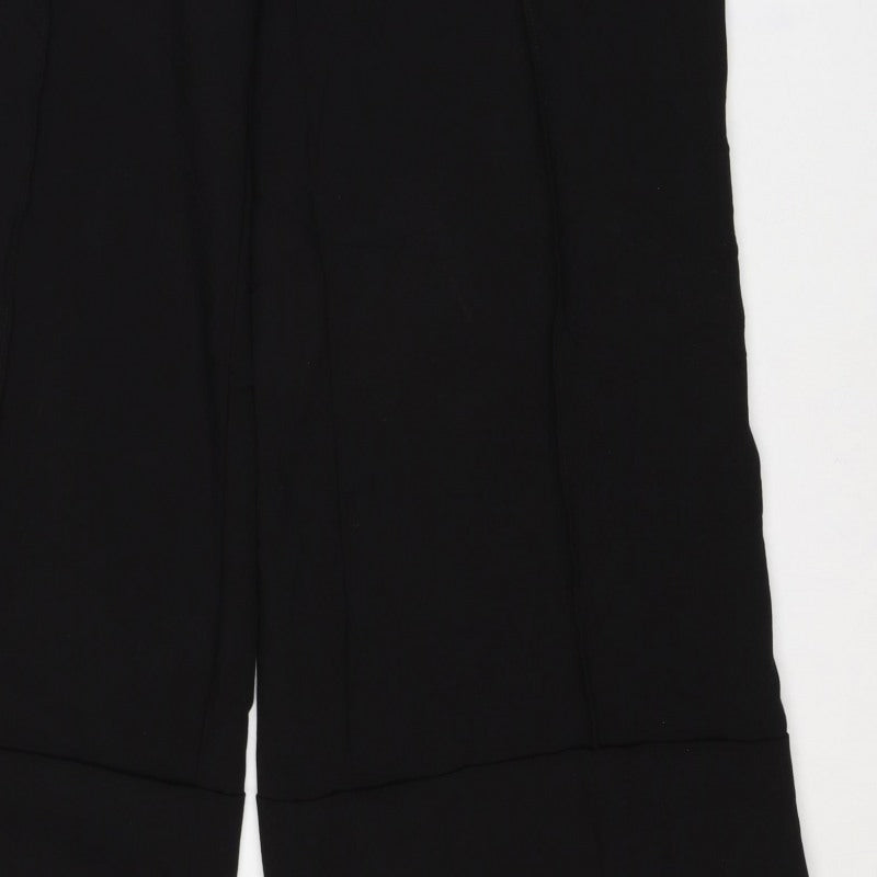 Next Women’s Black UK 14 Straight Leg Tailored Dress Trousers