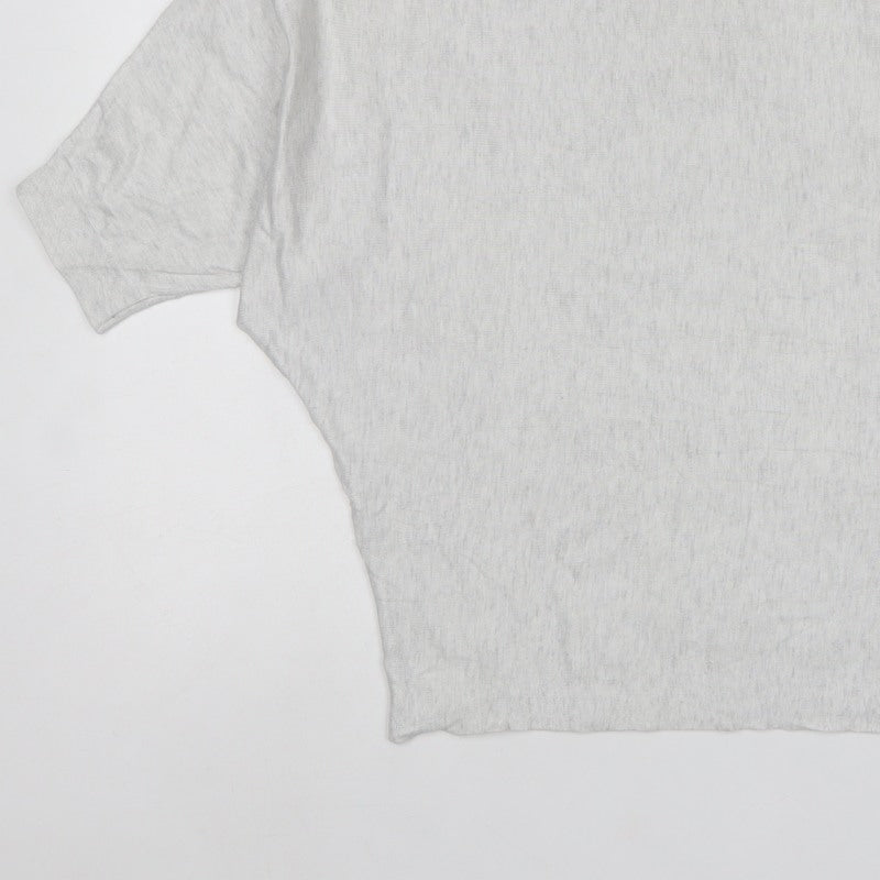 Phase Eight Women Grey M Batwing 3/4 Sleeve Knit Pullover Jumper