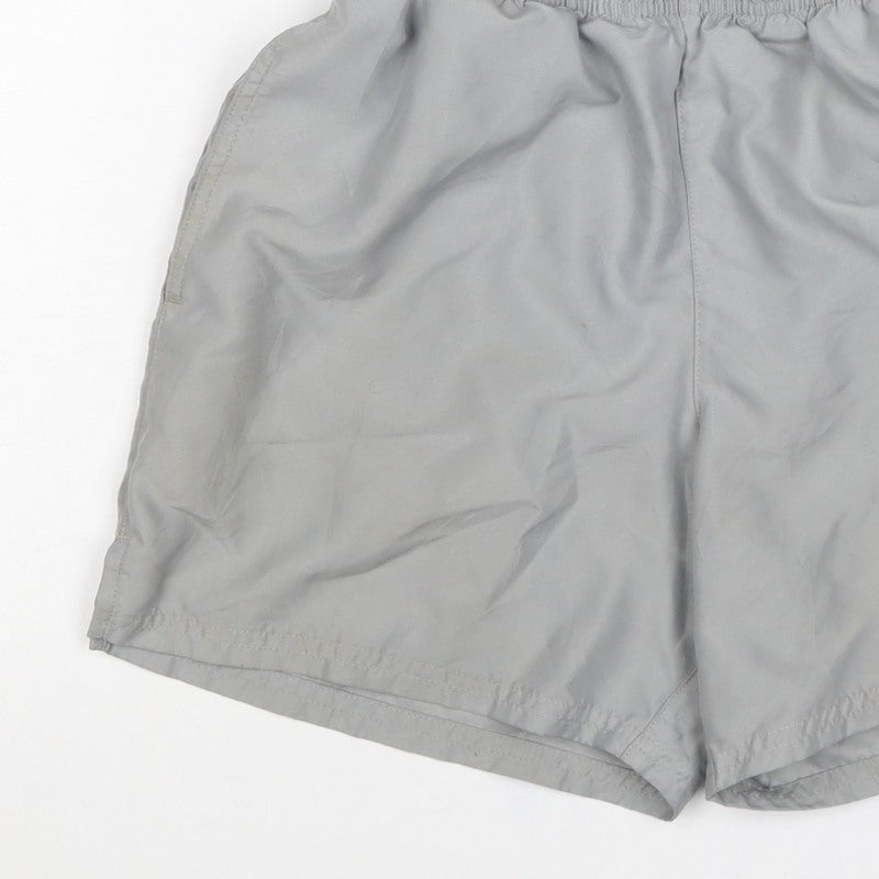 Nike Women’s Grey S Athletic Running Shorts Elastic Waist Pockets