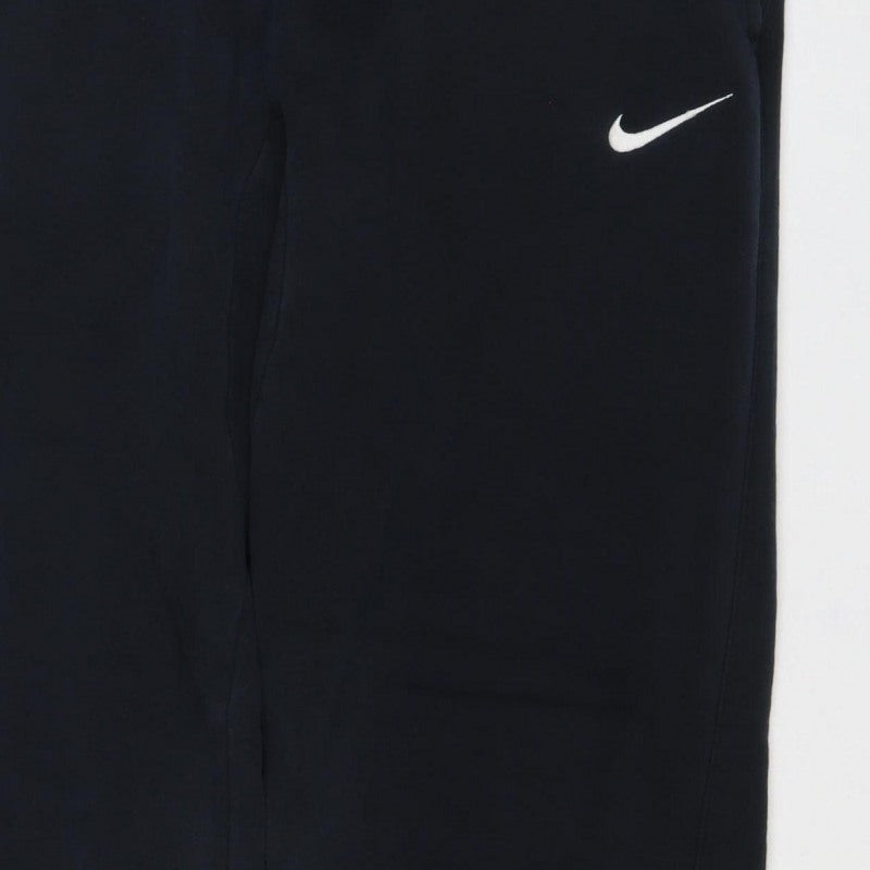 Nike Men’s Black S Fleece Jogger Sweatpants Drawstring Tapered