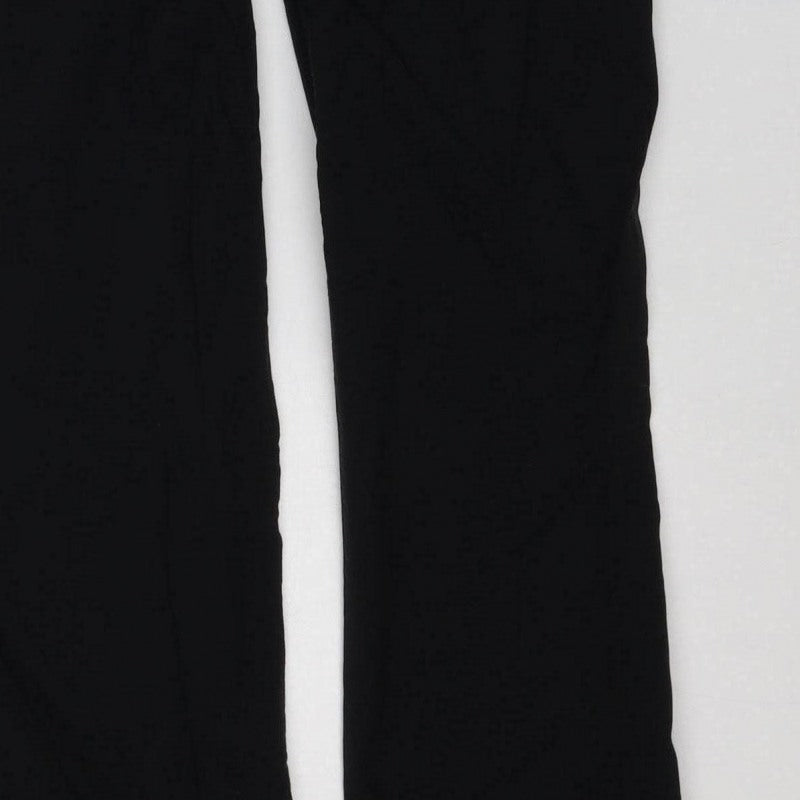 Craghoppers Women Black UK 14 Regular Walking Trousers Stretch Zip Pockets