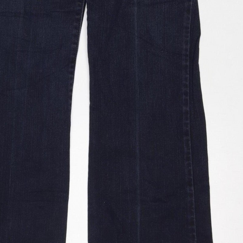 Levi's 515 Women's Blue UK 6 Regular Low Rise Bootcut Stretch Jeans