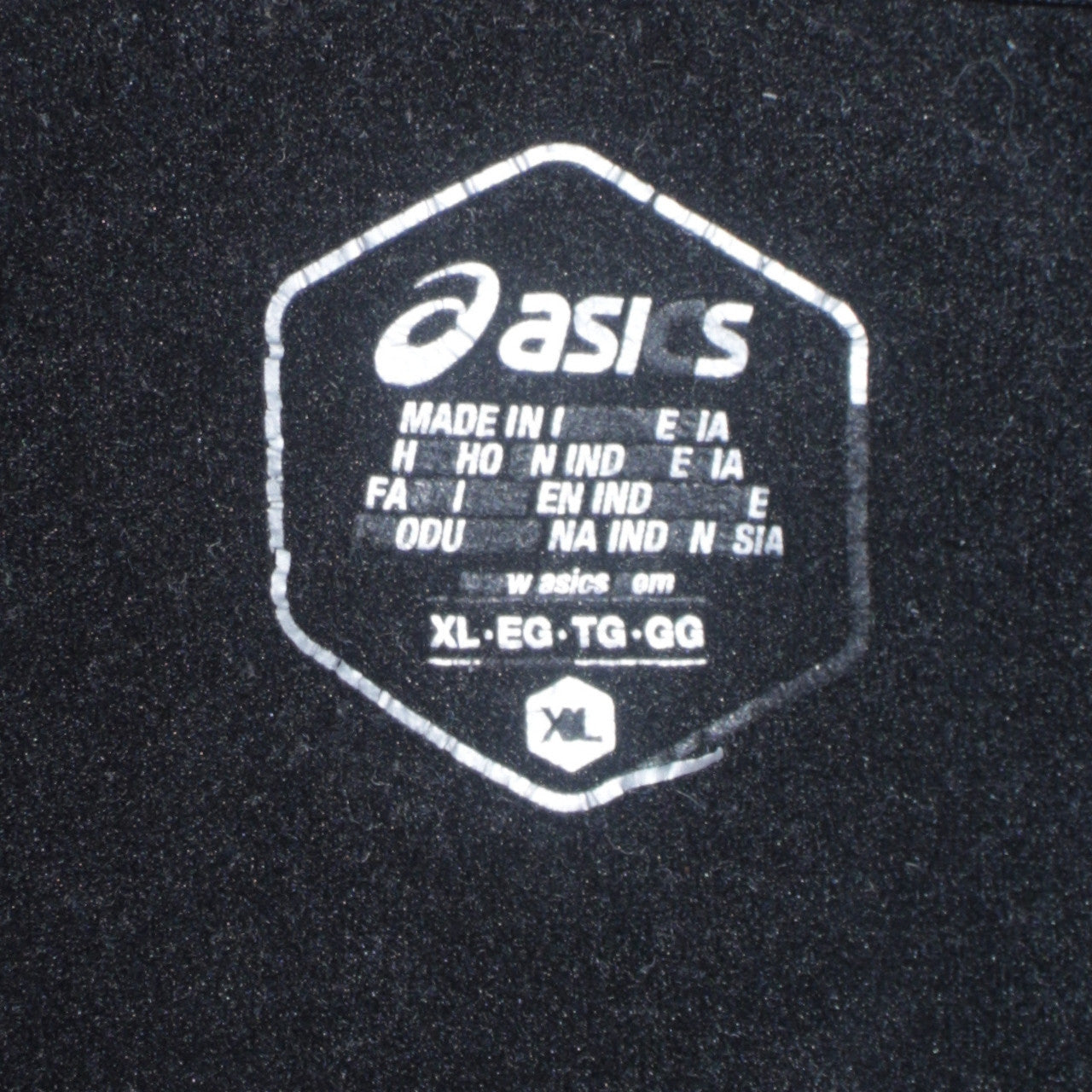 Aasics 90's Lightweight Quarter Zip Sweatshirt XLarge Black TESTCLUB