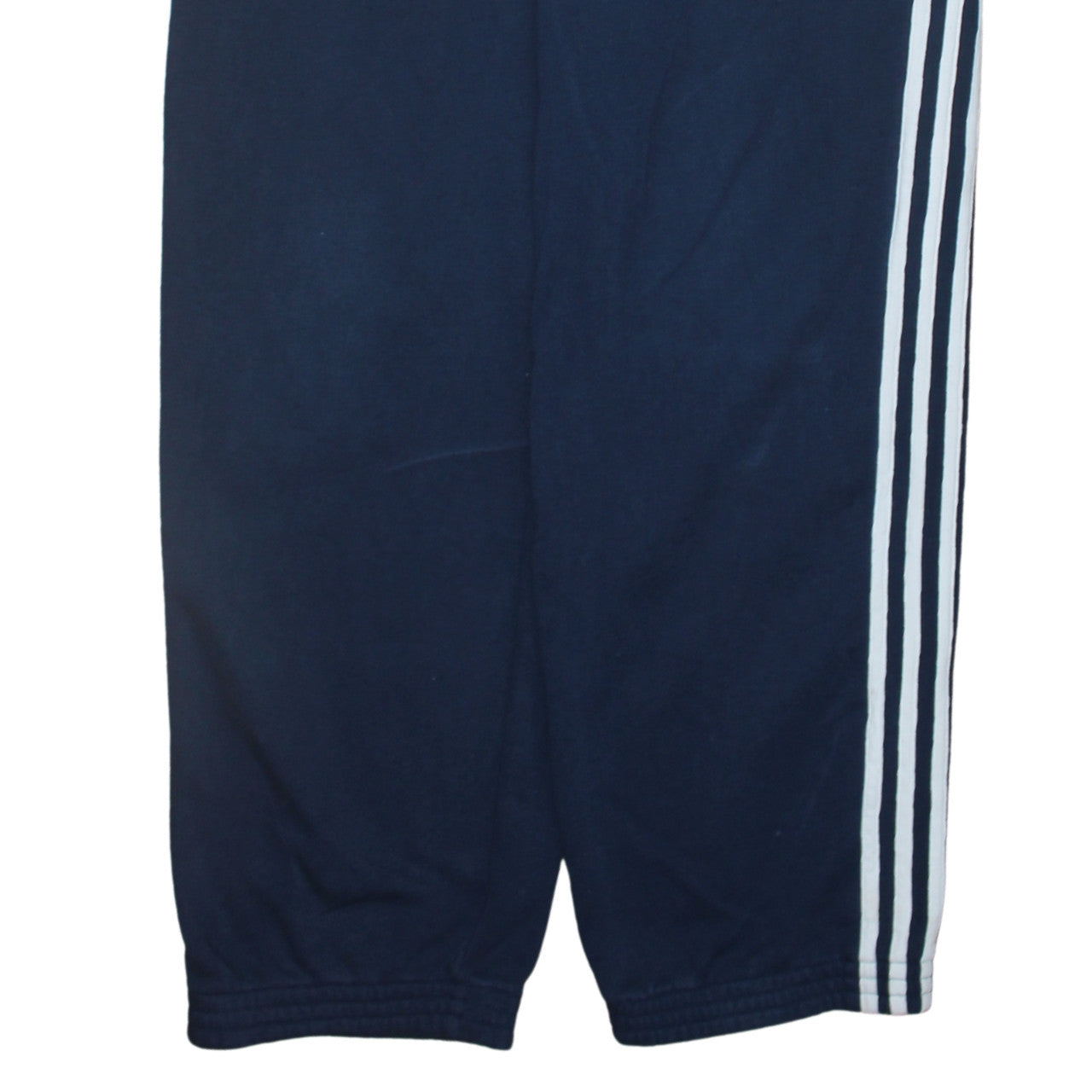 Adidas 90's 3 Stripes Casual Joggers / Sweatpants Large Navy Blue