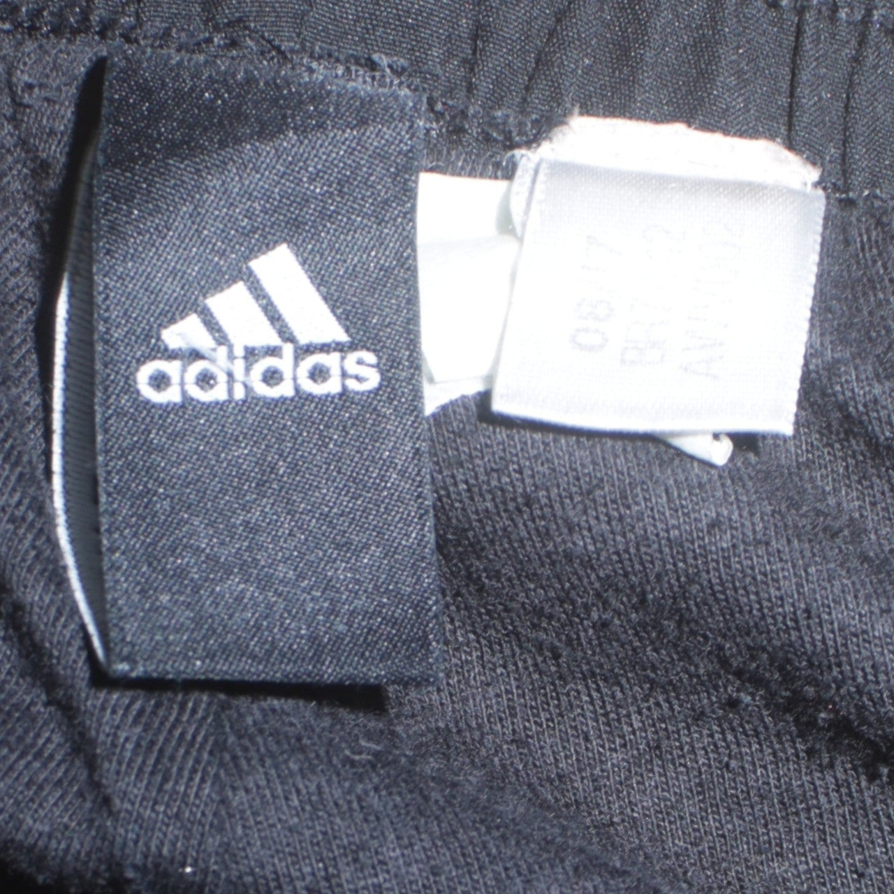 Adidas 90's 3 Stripes Casual Joggers / Sweatpants 32 Black TESTCLUB