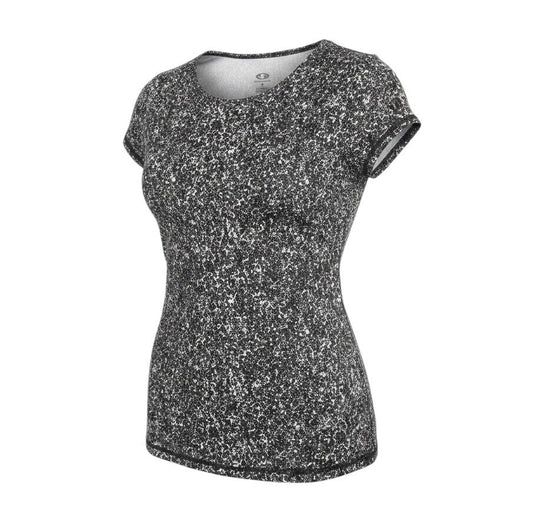 Athletic Works Womens Black Basic T-Shirt Size S