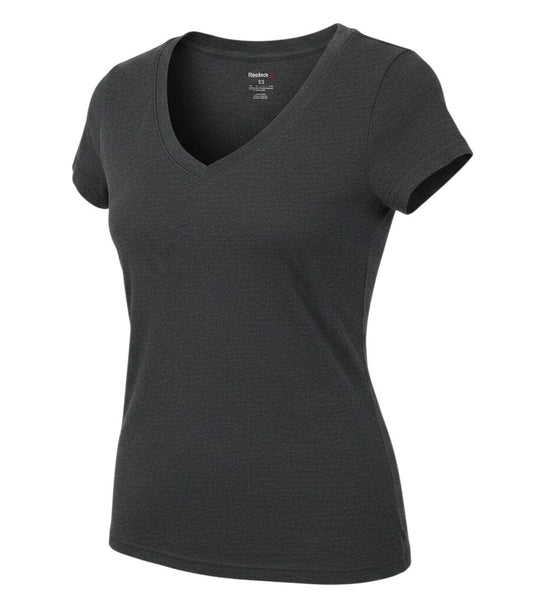 Reebok Womens Grey Basic T-Shirt Size XS
