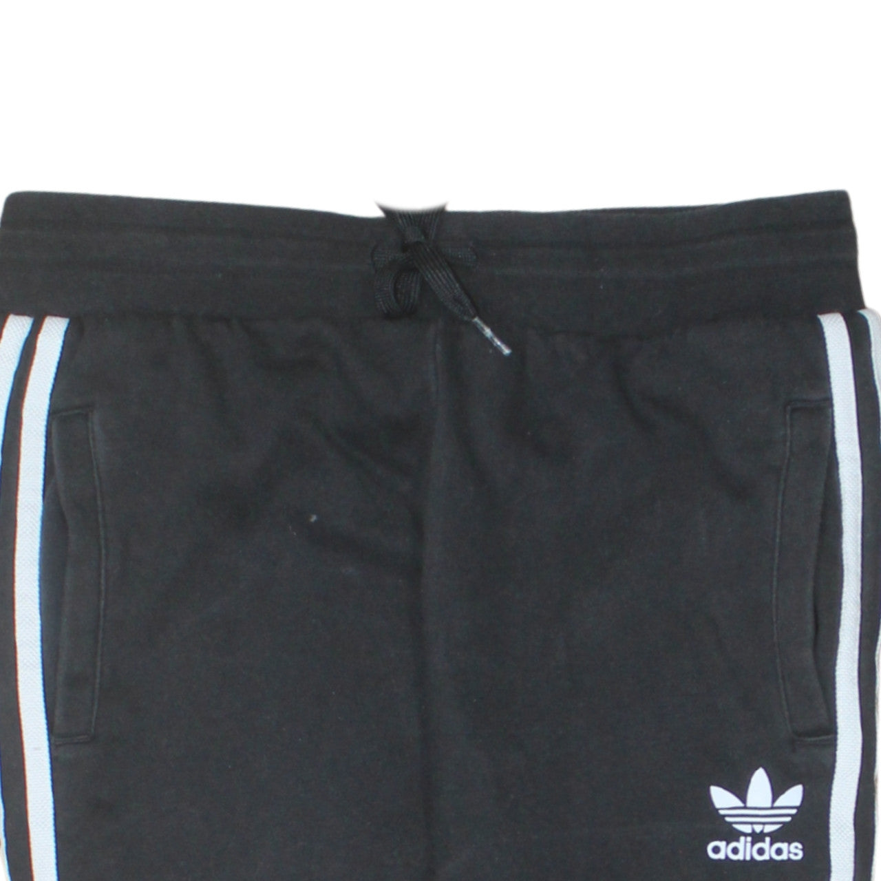 Adidas 90's 3 Stripes Casual Joggers / Sweatpants 28 Black TESTCLUB