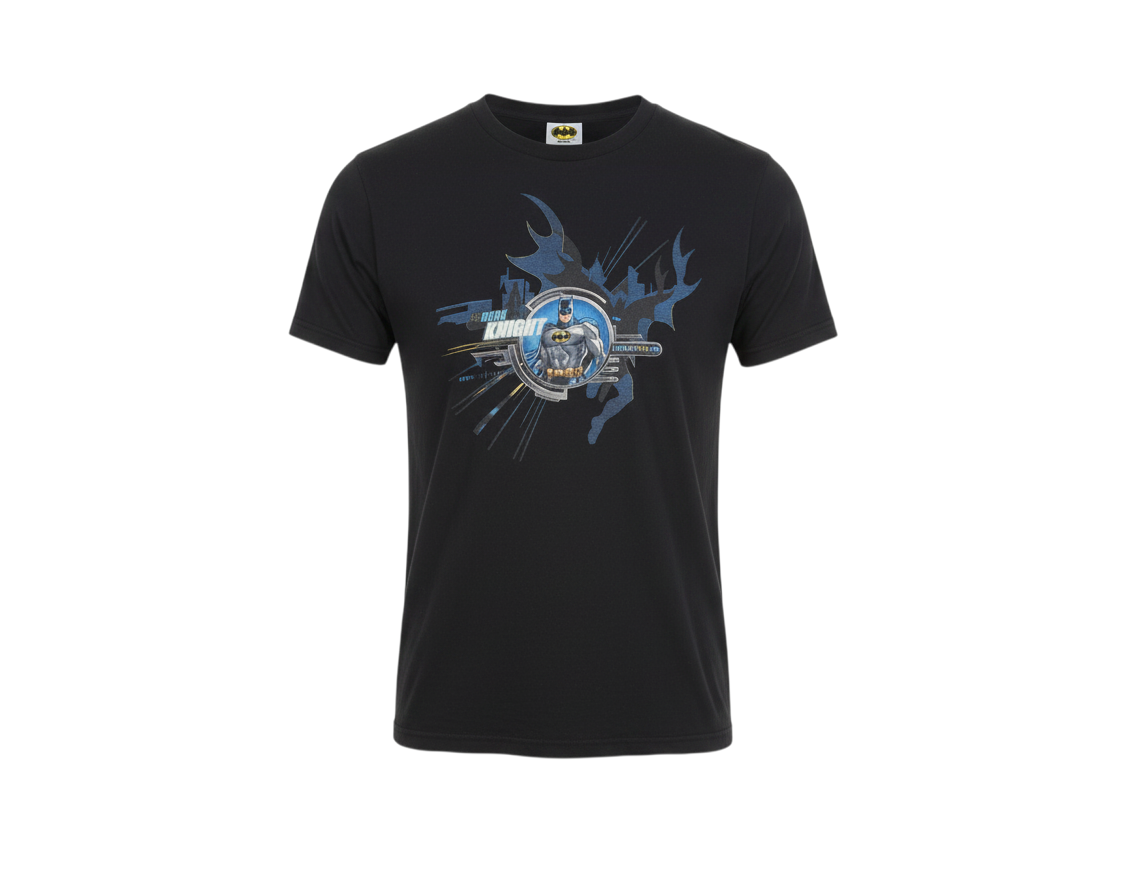 New Look Women’s Black Batman Graphic T-Shirt Size M