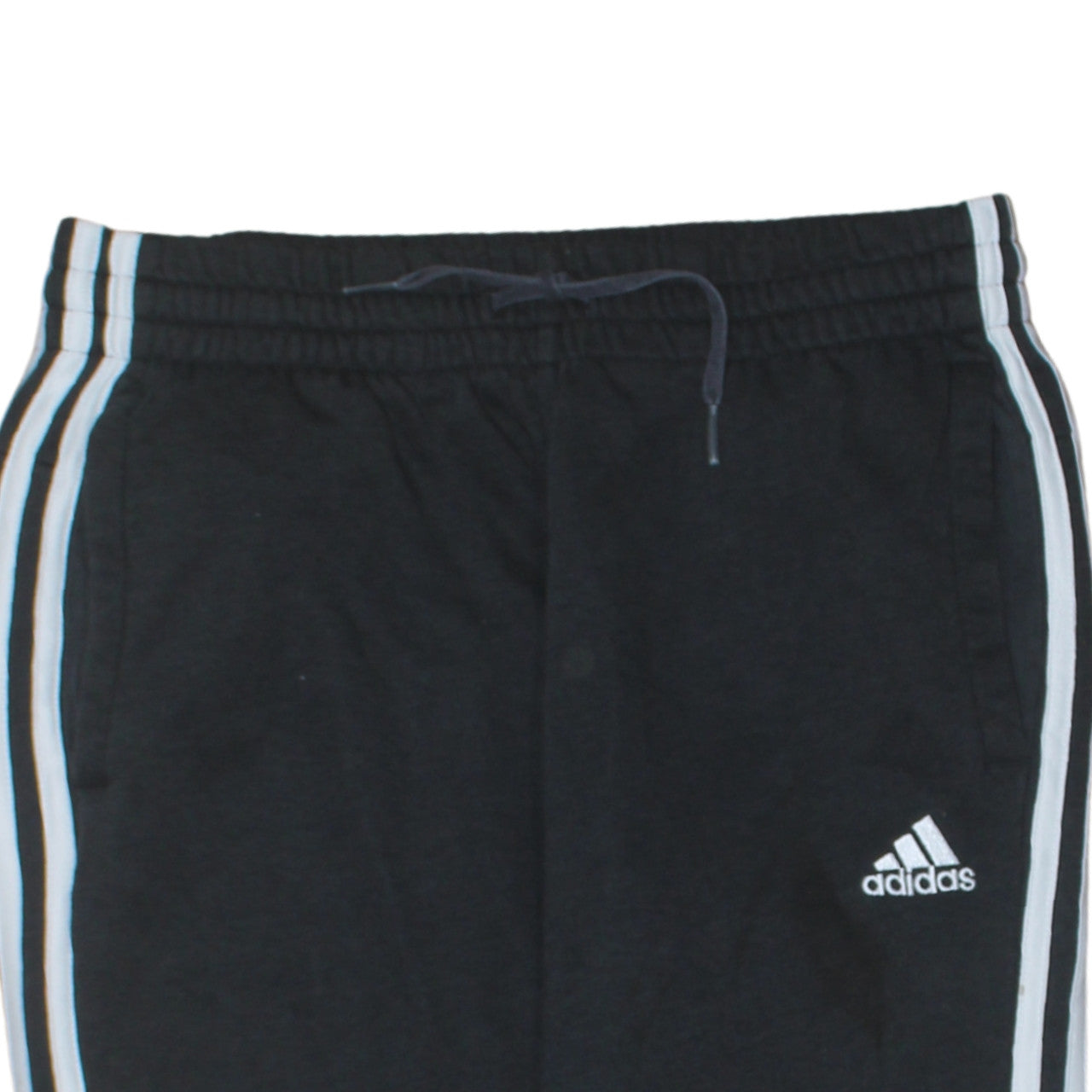 Adidas 90's 3 Stripes Casual Joggers / Sweatpants 28 Black TESTCLUB