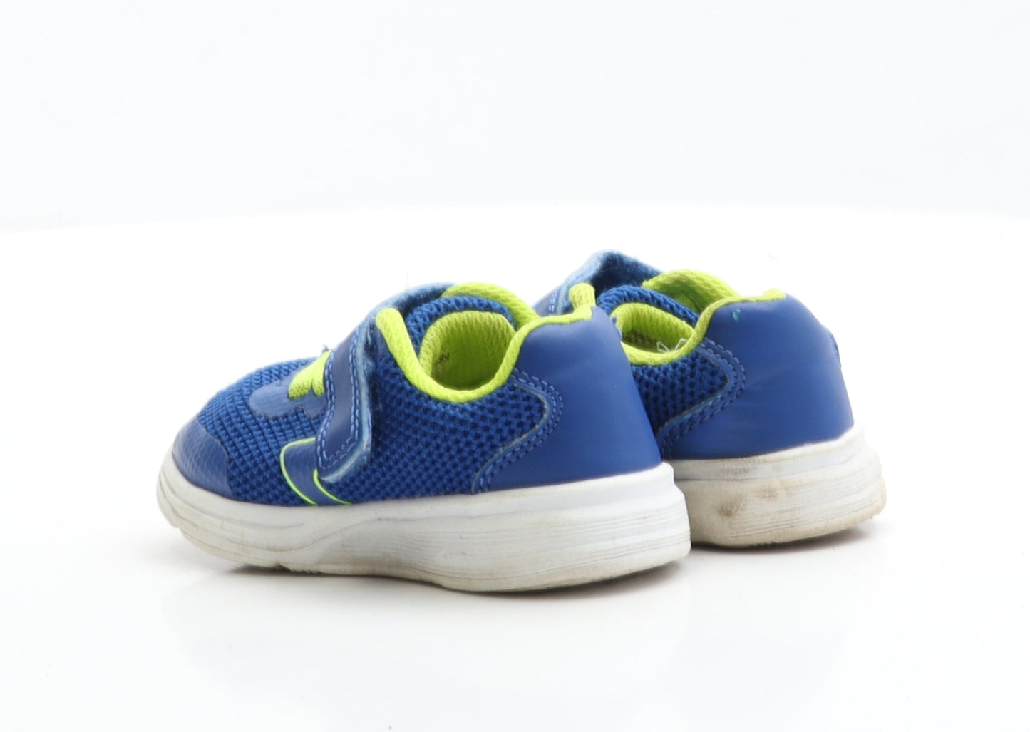 George Boys Blue Polyester Trainer UK 4 EUR 21