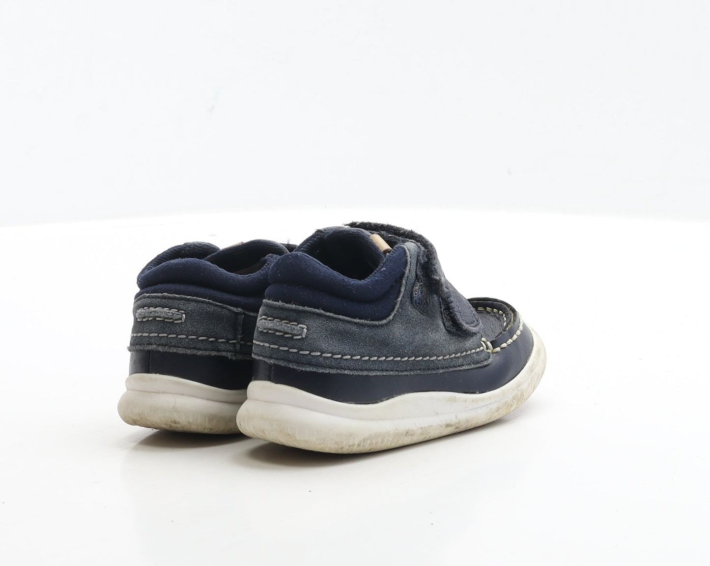 F&F Boys Blue Polyester Trainer Boot UK 5.5