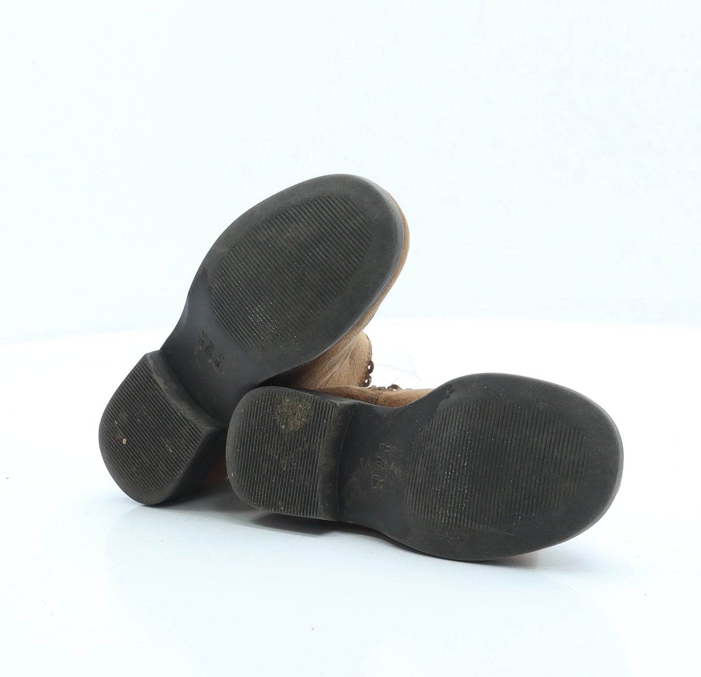 Primark Girls Brown Polyester Chelsea Boot UK 11 EUR 29 US 12