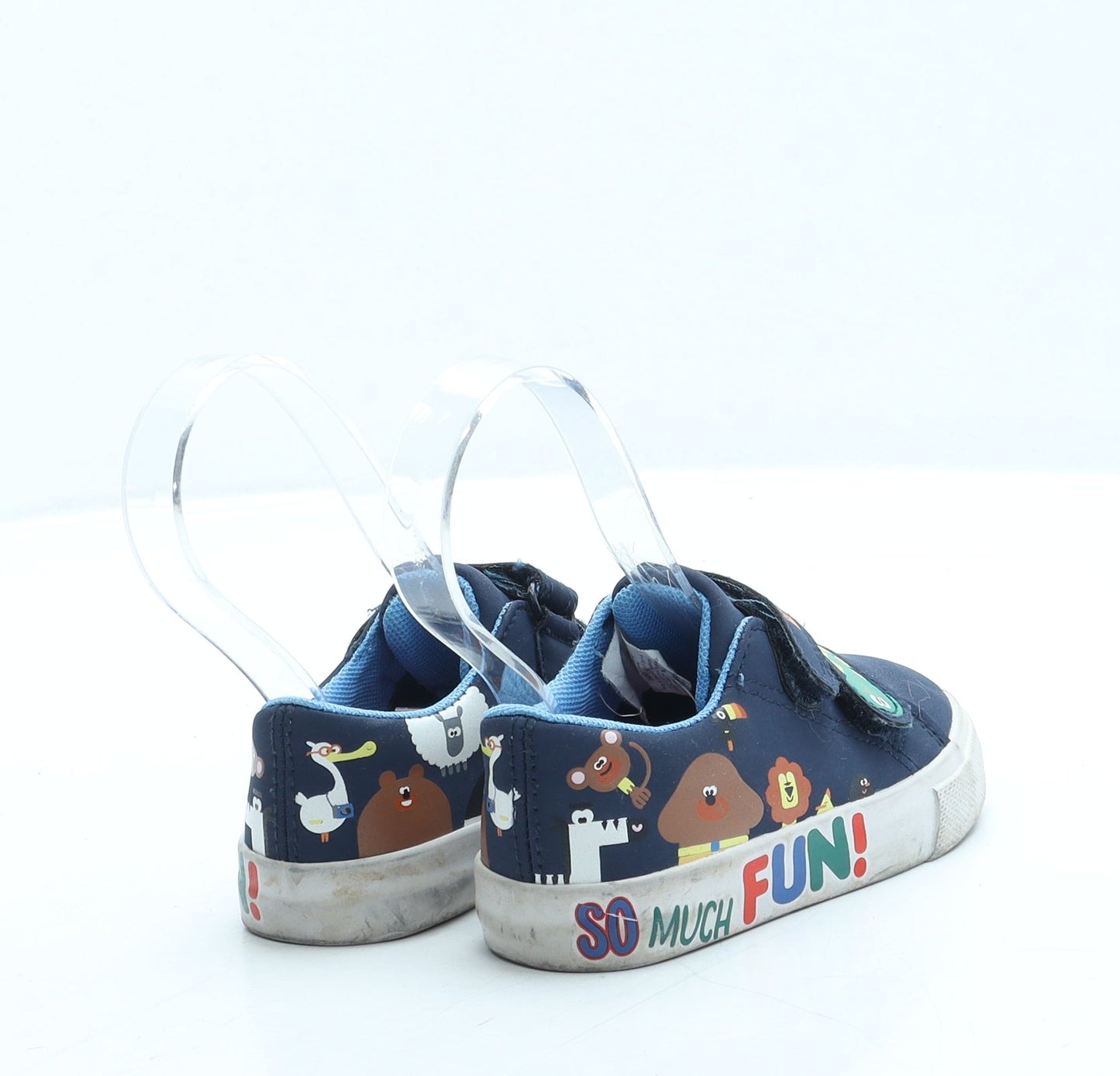 George Boys Blue Polyester Trainer UK 5 22 - Duggee