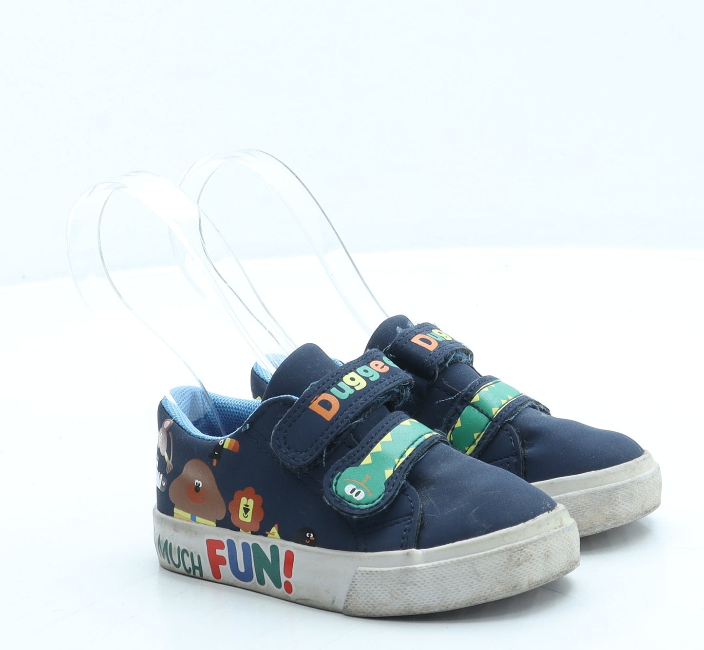 George Boys Blue Polyester Trainer UK 5 22 - Duggee