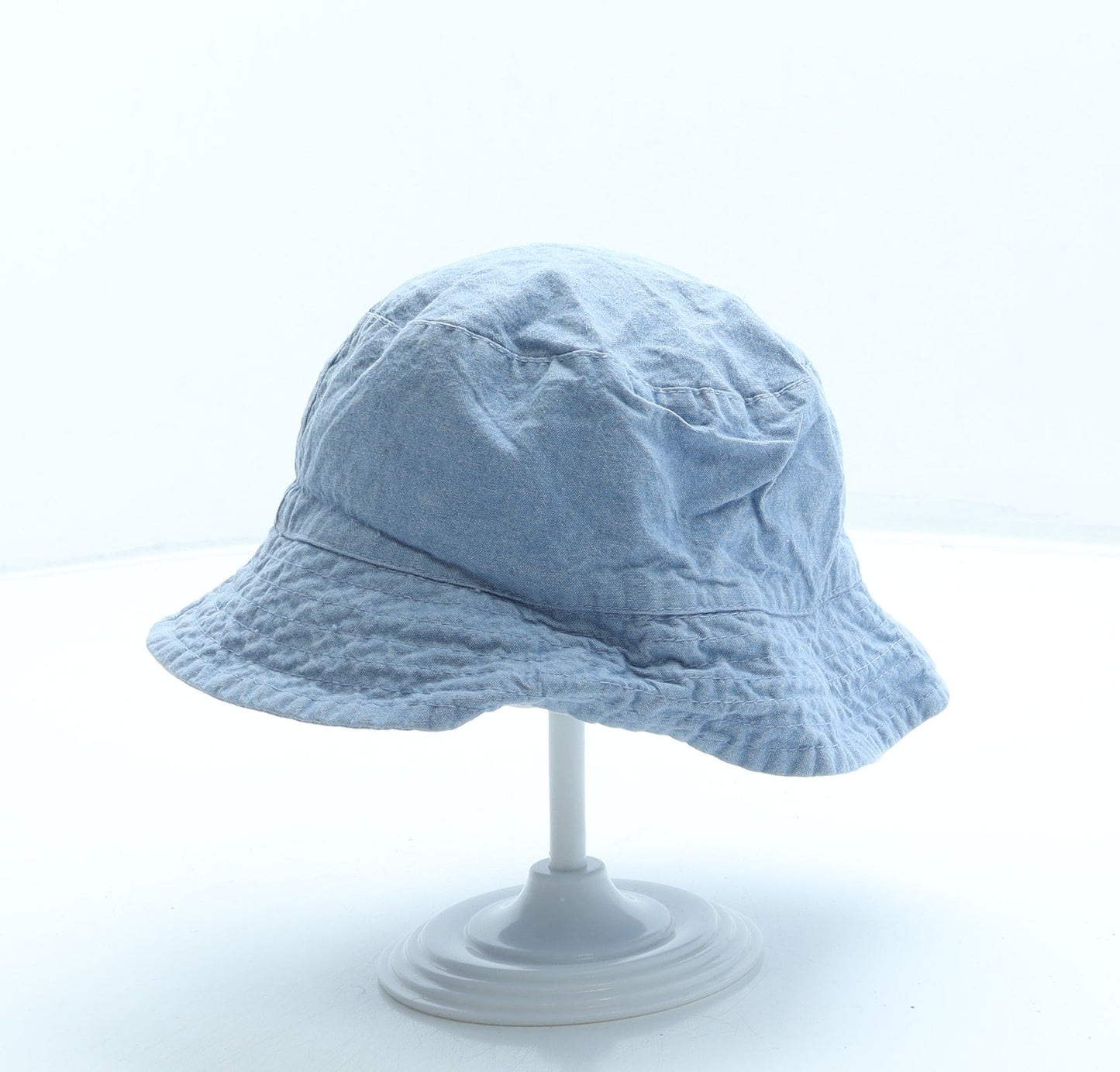 George Boys Blue Cotton Bucket Hat One Size - Dinosaur