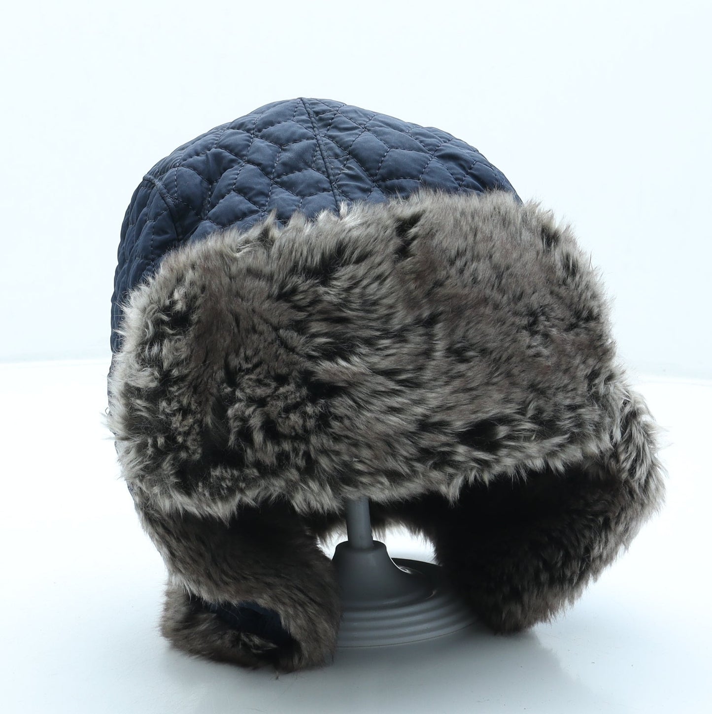 F&F Boys Blue Polyester Trapper Hat One Size