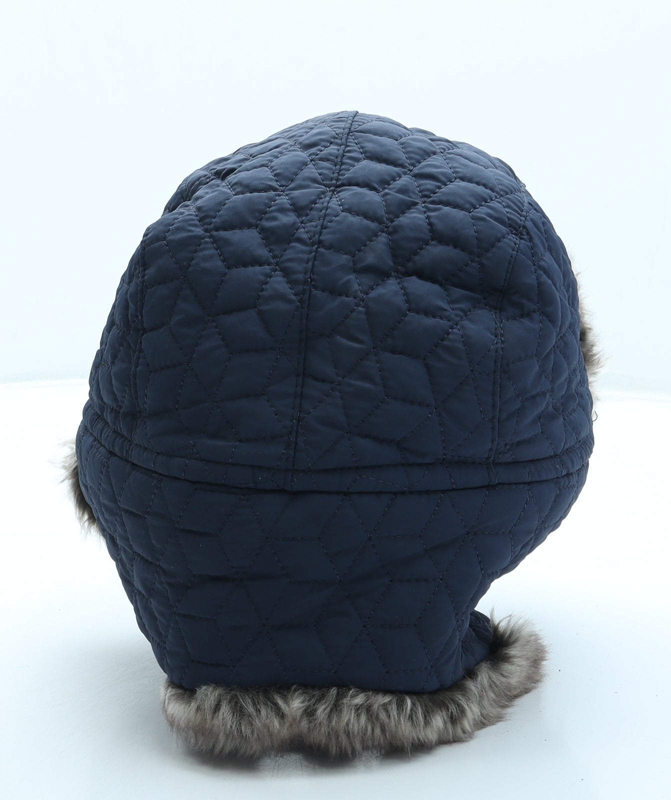 F&F Boys Blue Polyester Trapper Hat One Size
