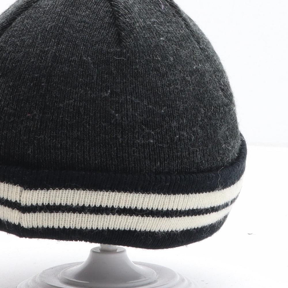 George Boys Grey Acrylic Beanie One Size