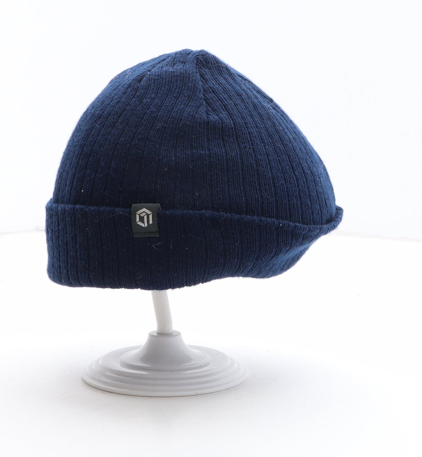 F&F Boys Blue Polyester Beanie One Size